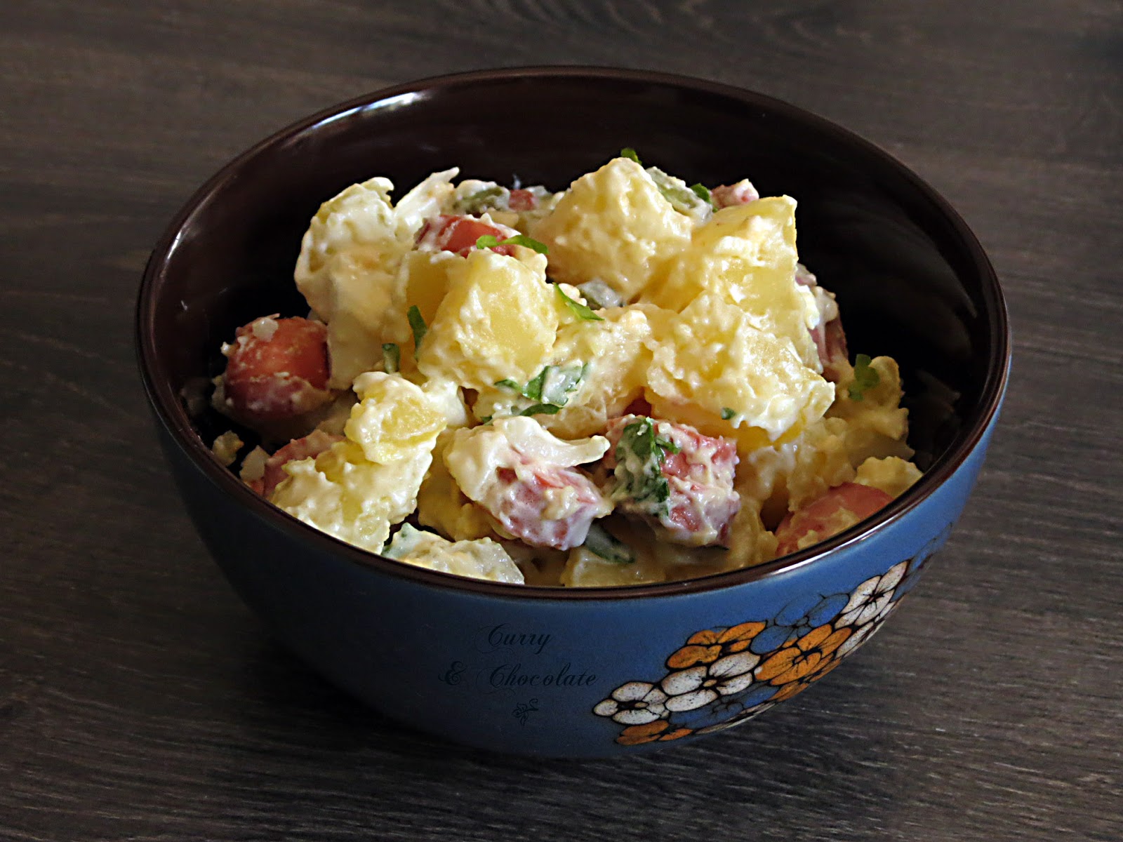 Ensalada alemana de patatas o kartoffelsalat  - German potato salad