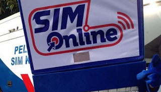 45 Kota yang Terkoneksi SIM Online