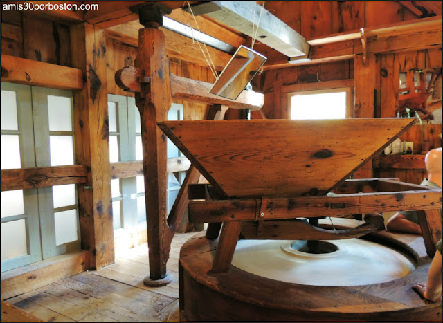 Jenney Grist Mill en Plymouth