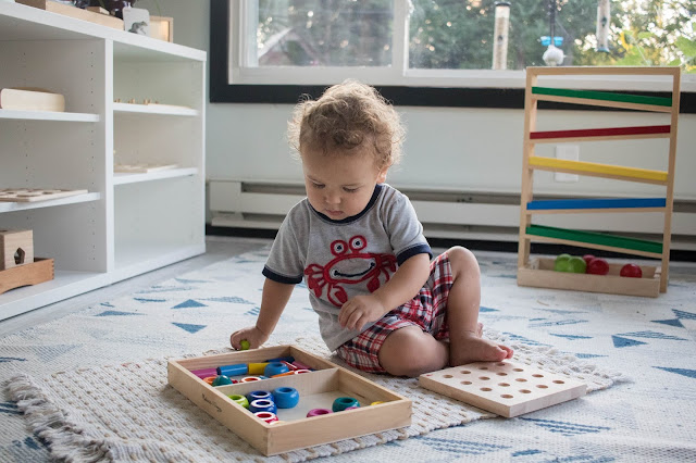 Introducing a Montessori Work Mat at Home 