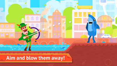 Bowmasters MOD APK Unlimited Coins Terbaru