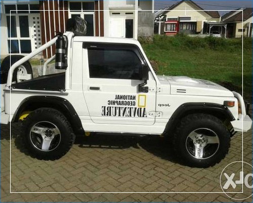 Modifikasi mobil katana terbaru ceper jimny 4x4 tahun 1989 