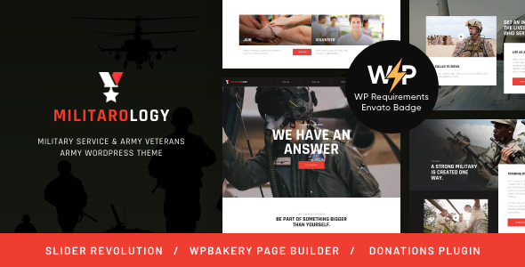 Militarology Theme v1.0.5 Free Download [GPL]