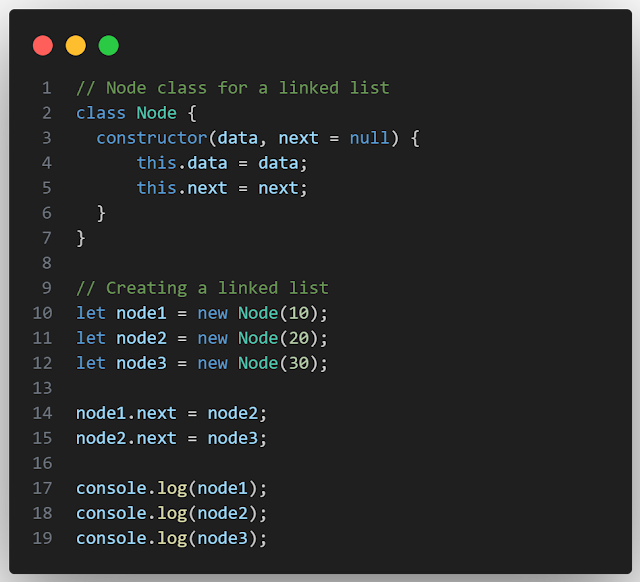 Linked List in JavaScript