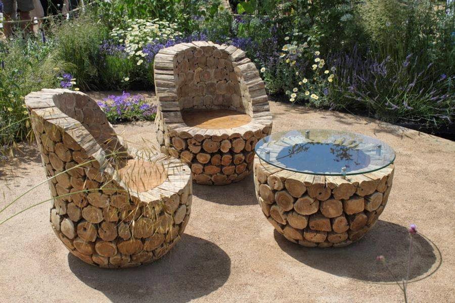 Homemade Wooden Patio Furniture  Trend Home Design And Decor