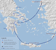 Expansão Micênica (mapa de micenas)