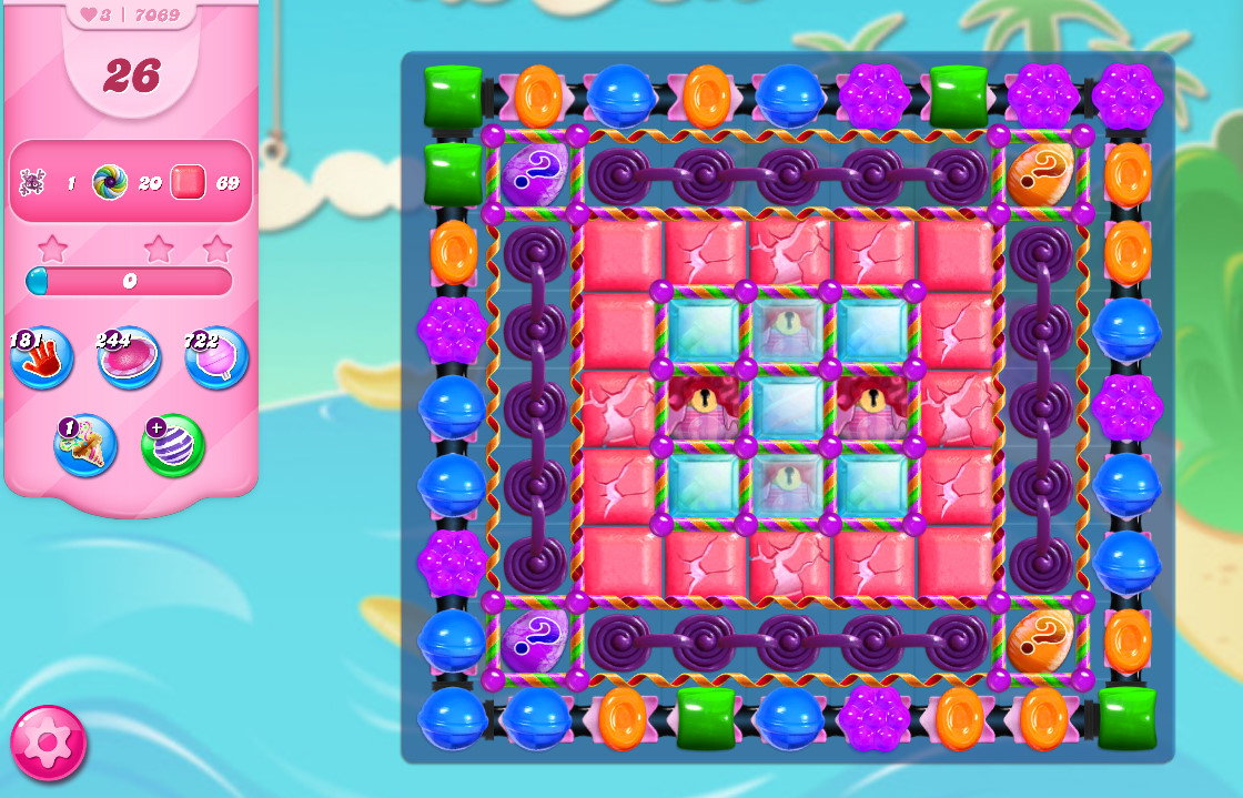 Candy Crush Saga level 7069