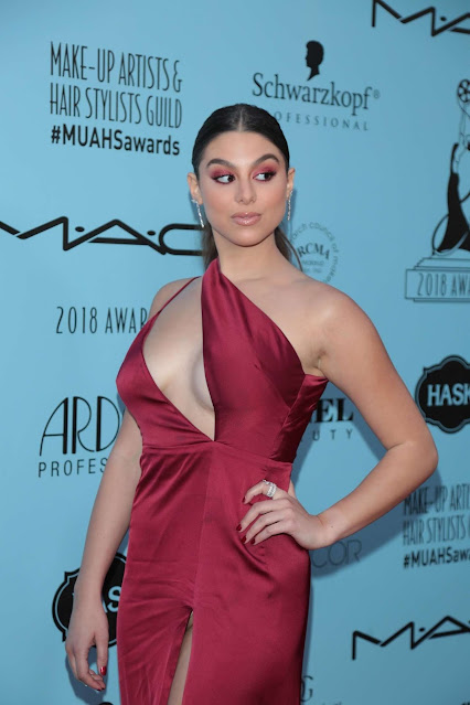 Kira Kosarin – 2018 Make-Up Artists and Hair Stylists Guild Awards in LA