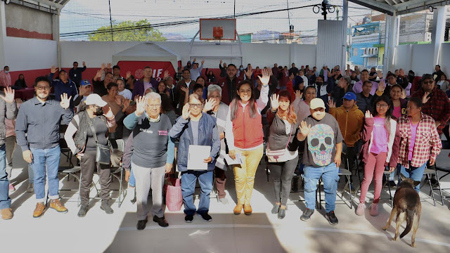 Ariadna Ayala inició el 2024 inaugurando más #ObrasConSentidoSocial