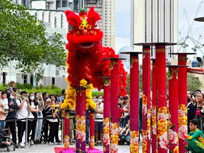 Suria KLCC Rings In The Lunar New Year And Year of the Water Rabbit With Nostalgic Decor and A Record-Breaking Installation