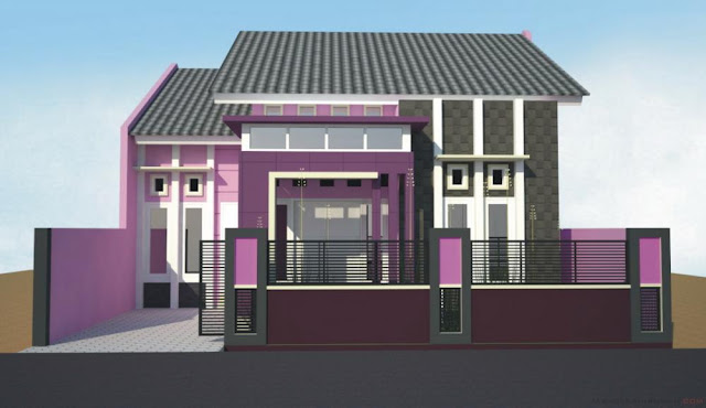 Desain Rumah Minimalis Modern 1 Lantai