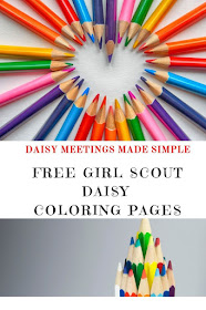 Free Girl Scout Daisy Coloring Pages