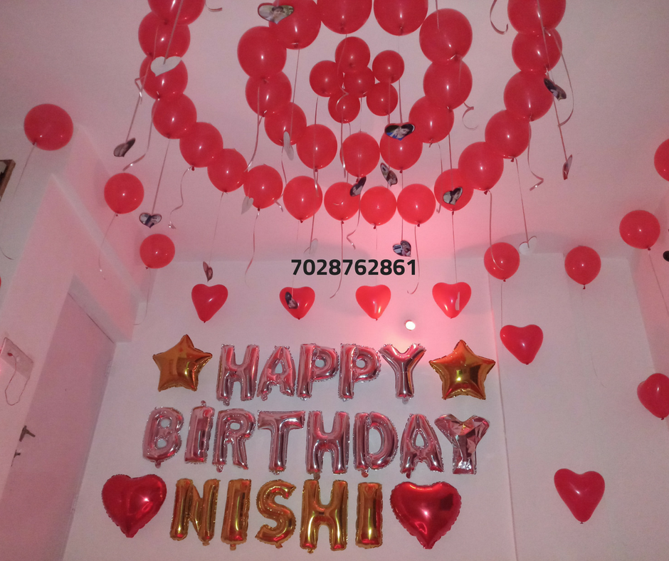 Romantic Room  Decoration  For Surprise  Birthday  Party in 