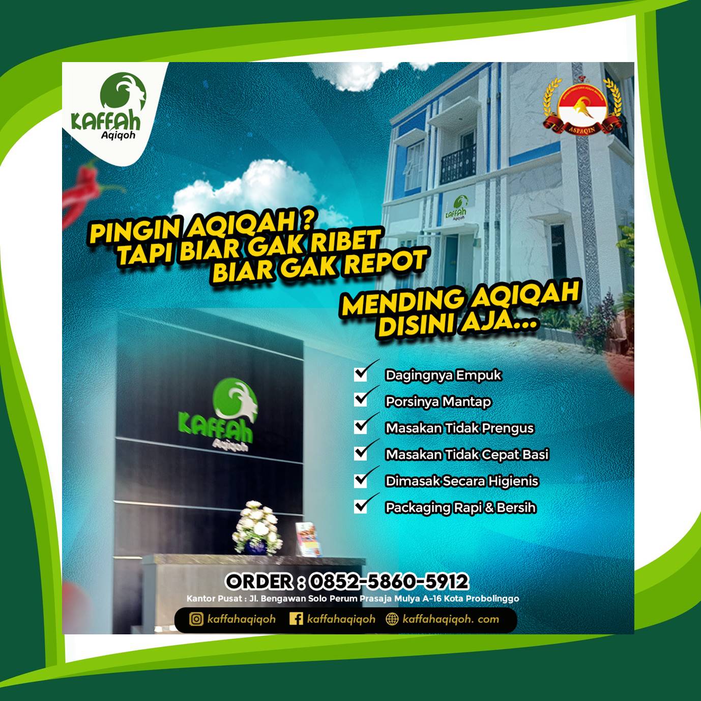 Penyedia Jasa Layanan Katering Akikah Daerah Kota Probolinggo Terupdate