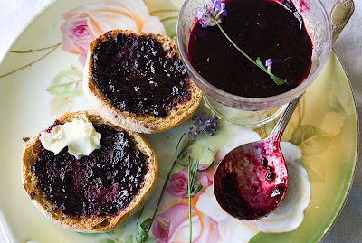 Wild berry lavender jam