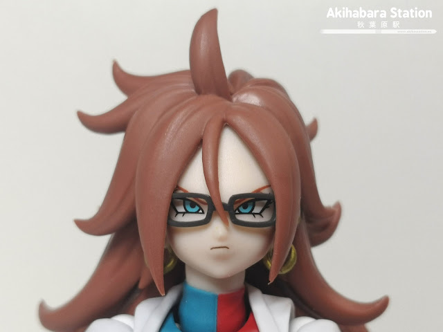 Review de S.H.Figuarts Android 21 Human Form Lab Coat ver. de Dragon Ball FighterZ, Tamashii Nations
