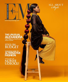 #BBNaija star Alex Unusual Exquisite Magazine cover shoot