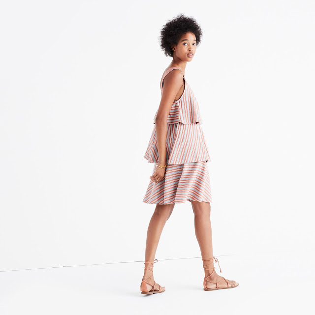 Ace & Jig Simone Dress in Dune - Madewell Exclusive