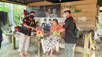 Pedulia Terhadap Sesama ditengah Pendemik Covid -19, TTNT - ASADE Polres Pinrang Semangat Gelar Baksos.