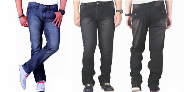 Trend Model  Celana  Jeans  Pria Terbaru  2014 Keren