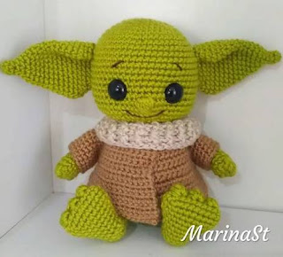 PATRON GRATIS YODA | STAR WARS AMIGURUMI 50685