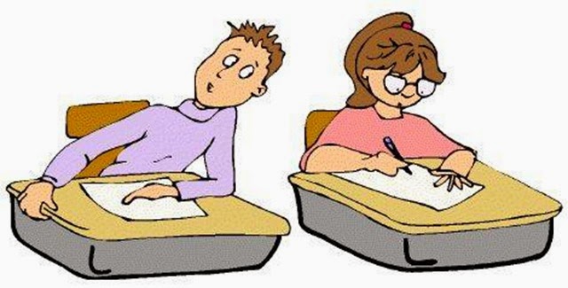 Student in Exam Room