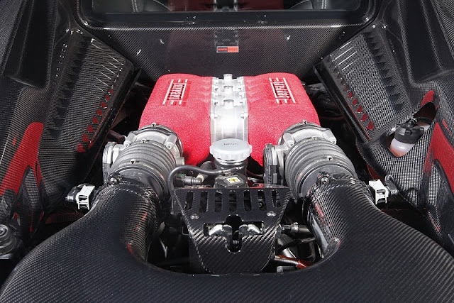 [2011 Novitec Rosso Ferrari 458 Italia engine]