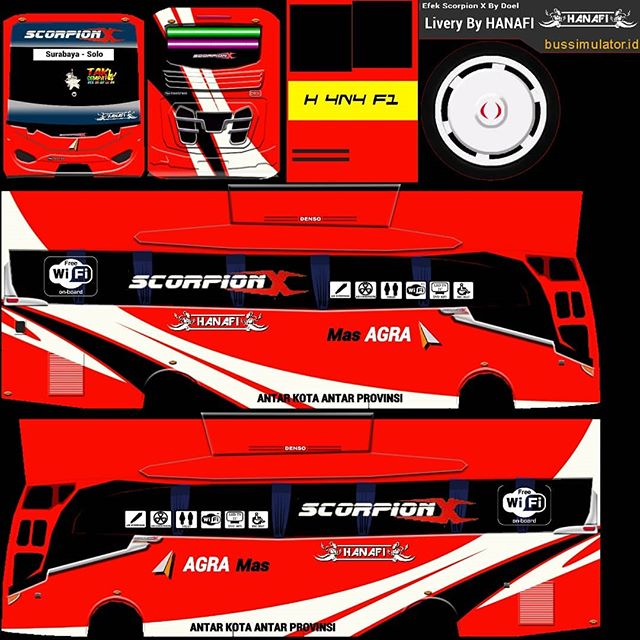 Download 23 Livery Template BUSSID Bus Simulator 