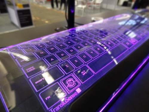 Luminae Glass Keyboard From TransluSense