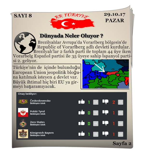 Rival Regions Türkiye 8. Sayısı