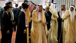 Brigadir Al-Faghm saat Mengawal Raja Salman