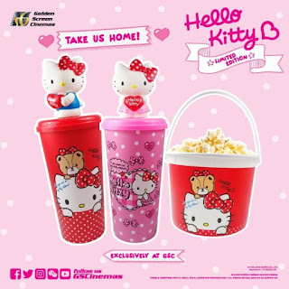 Limited Edition Hello Kitty Combo at Golden Screen Cinemas GSC (24 January 2019 onwards)