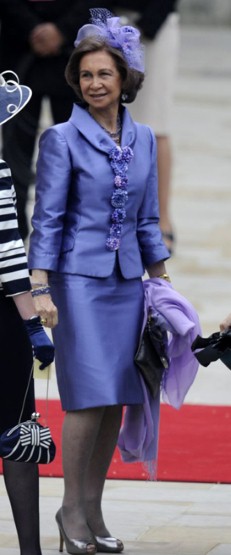 queen sofia of spain wedding. queen sofia wedding. Royal wedding fashion : Queen