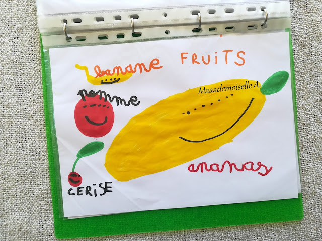 || Activité - Cahier sur les fruits