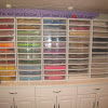 Craft Room Paper Storage - Hand to Paper: HGTV............SAY WHAT.....THAT'S MY ... / Craft storage products i love.