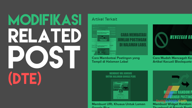 Modifikasi Related Post (DTE) Seperti Bungfrangki.com