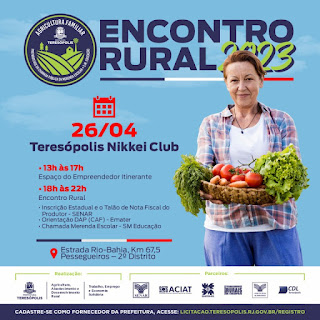 Reuniões do Encontro Rural 2023