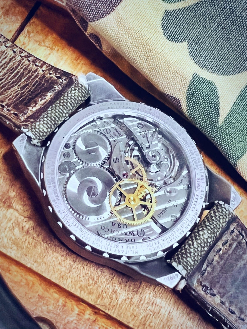 AMERICAN MILITARY HISTORY PRESERVED IN A LIMITED EDITION WRISTWATCH