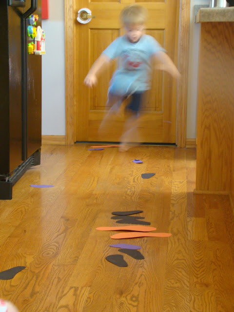 Movement Activity for The Foot Book by Dr. Suess