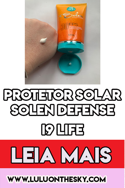 Protetor Solar i9Skin Solen Defense 30 FPS - I9 life