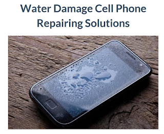 fixing a phone dropped in water