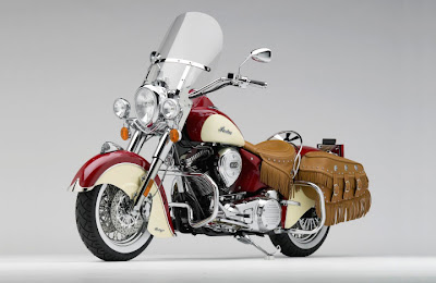 2009 Indian Chief Vintage red