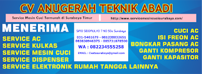 Service Mesin Cuci Termurah di Surabaya Timur