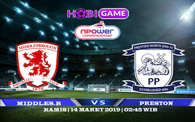 PREDIKSI MIDDLESBROUGH VS PRESTON 14 MARET 2019