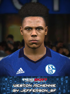 PES 2017 Faces Weston McKennie by FaceEditor Jefferson_SF