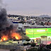 Consume incendio una bodega de Naucalpan