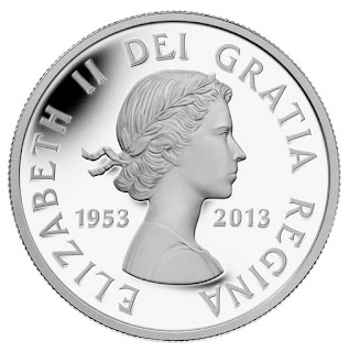 Canada 50 Dollars Silver Coin 2013 Queen Elizabeth II