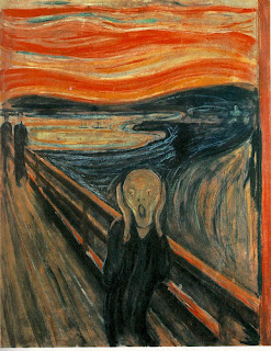 scream art painting