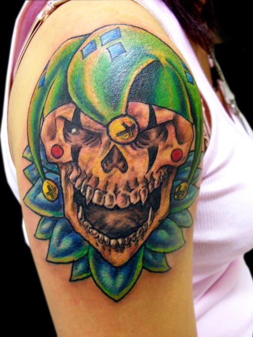 Girls Fashion Trends and Ideas: Clown Tattoo Designs And ...