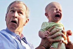 George W. Bush y niño